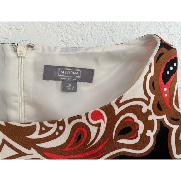 Merona Collection Prada-esque Sz 6 Dress - Picture 4 of 5